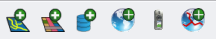 Barre d'outils pour charger des couches dans QGIS Barre d'outils pour charger des couches dans QGIS